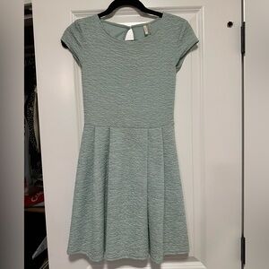 Seafoam green mini dress